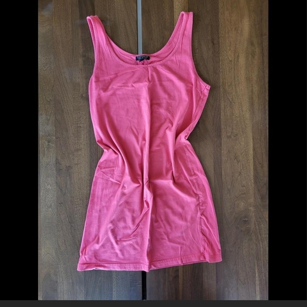 Topshop Vibrant Pink Tank Top